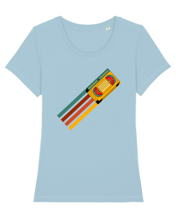 90'S Retro Cassette Tape Sky Blue