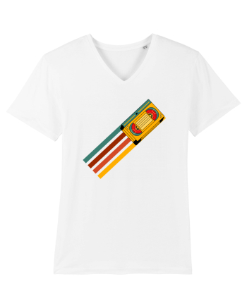90'S Retro Cassette Tape White