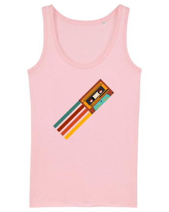 90'S Retro Cassette Tape Cotton Pink