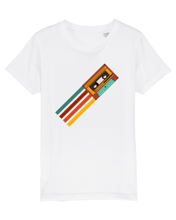 90'S Retro Cassette Tape White