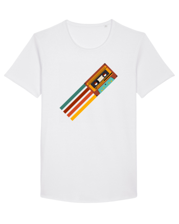 90'S Retro Cassette Tape White