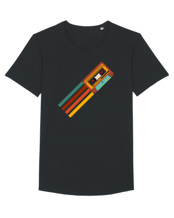 90'S Retro Cassette Tape Black
