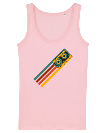 90'S Retro Cassette Tape Cotton Pink