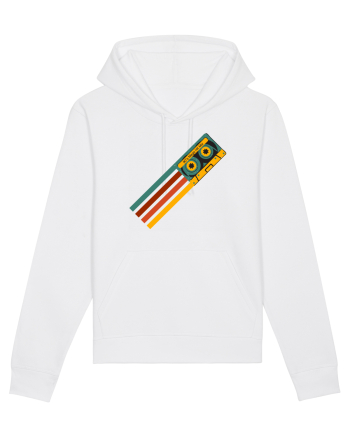 90'S Retro Cassette Tape White