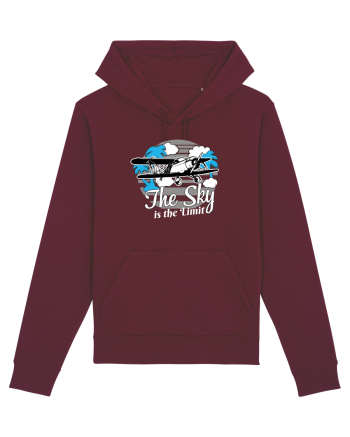 The sky is the limit. Burgundy