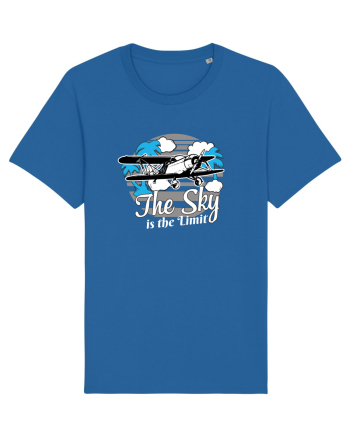 The sky is the limit. Royal Blue