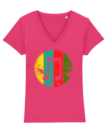 Retro Music Note Raspberry