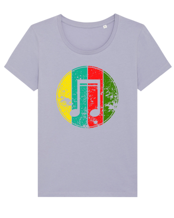 Retro Music Note Lavender