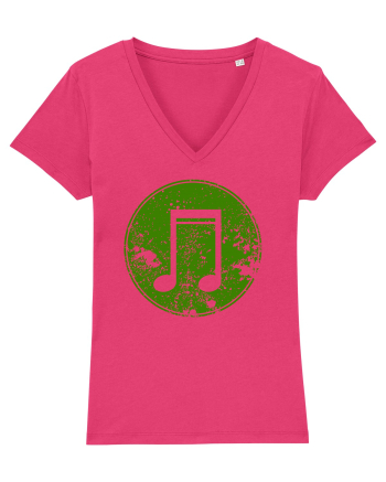 Retro Music Note Raspberry