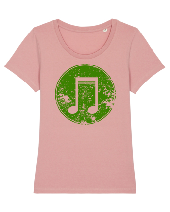 Retro Music Note Canyon Pink