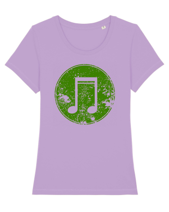 Retro Music Note Lavender Dawn