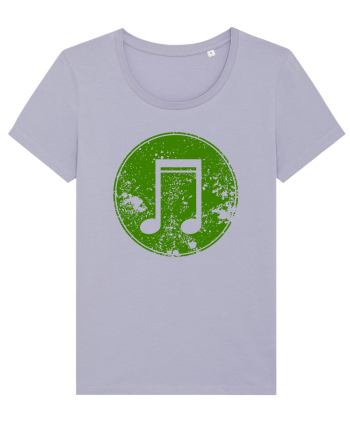 Retro Music Note Lavender