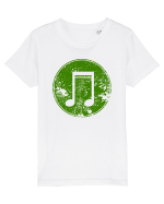 Retro Music Note Tricou mânecă scurtă  Copii Mini Creator