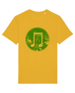 Retro Music Note Tricou mânecă scurtă Unisex Rocker
