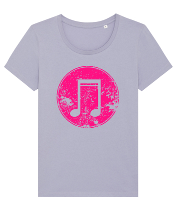 Retro Music Note Lavender