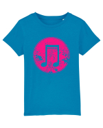 Retro Music Note Tricou mânecă scurtă  Copii Mini Creator
