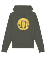 Retro Music Note Hanorac Unisex Drummer