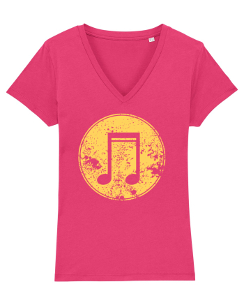 Retro Music Note Raspberry