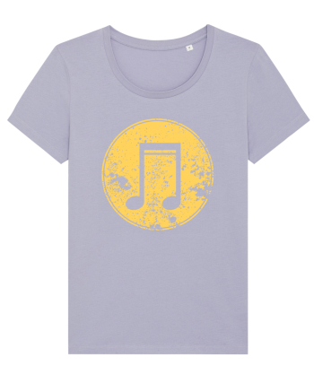 Retro Music Note Lavender