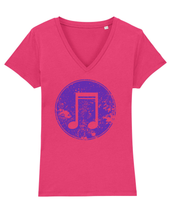 Retro Music Note Raspberry