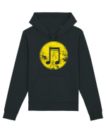 Retro Music Note Hanorac Unisex Drummer