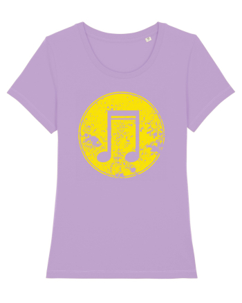 Retro Music Note Lavender Dawn
