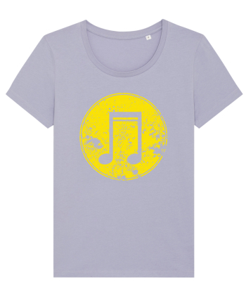 Retro Music Note Lavender