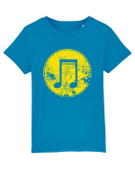Retro Music Note Tricou mânecă scurtă  Copii Mini Creator