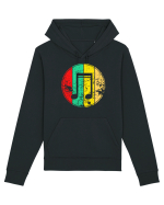 Retro Music Note Hanorac Unisex Drummer