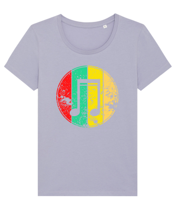Retro Music Note Lavender