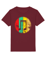 Retro Music Note Tricou mânecă scurtă  Copii Mini Creator