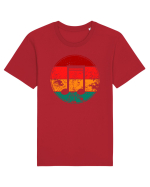 Retro Music Note Tricou mânecă scurtă Unisex Rocker