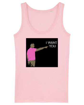 I want you Cotton Pink