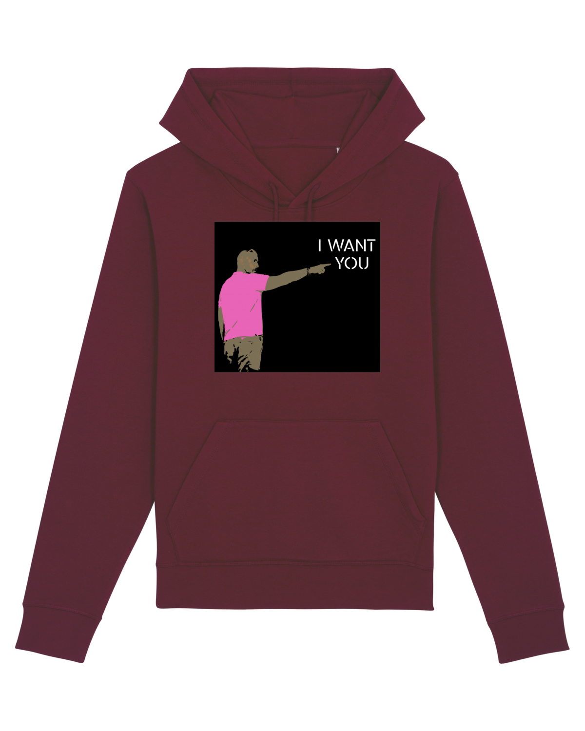 Hanorac Unisex Drummer Burgundy