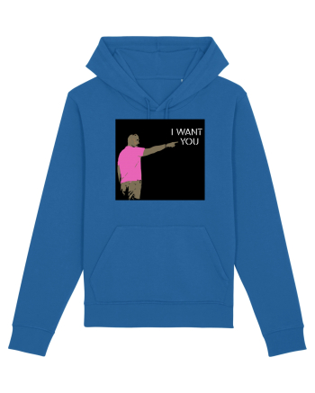 I want you Royal Blue