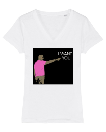 I want you White