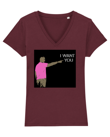I want you Burgundy