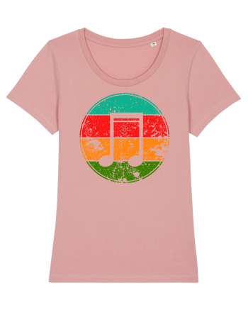 Retro Music Note Canyon Pink