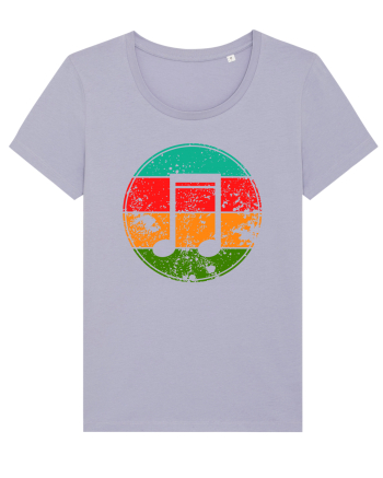 Retro Music Note Lavender