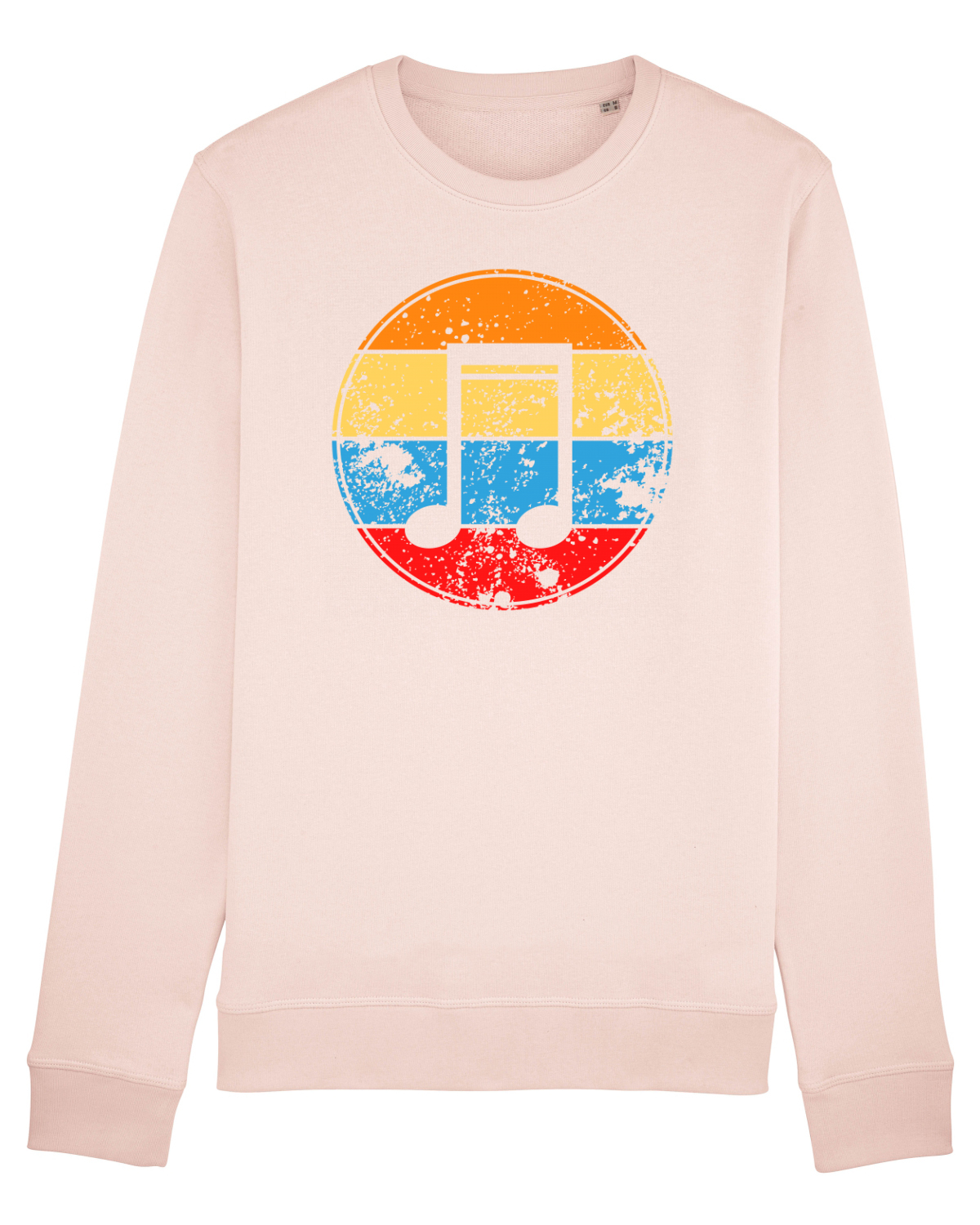 Bluză mânecă lungă Unisex Rise Candy Pink