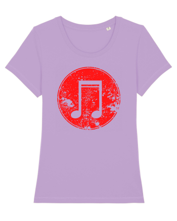 Retro Music Note Lavender Dawn