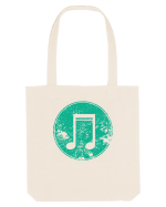Retro Music Note Sacoșă textilă