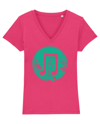 Retro Music Note Raspberry
