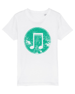 Retro Music Note Tricou mânecă scurtă  Copii Mini Creator