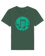 Retro Music Note Tricou mânecă scurtă Unisex Rocker