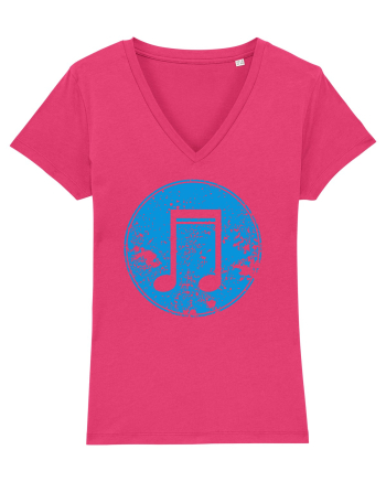 Retro Music Note Raspberry