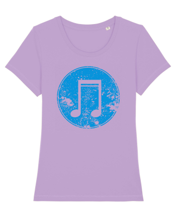 Retro Music Note Lavender Dawn
