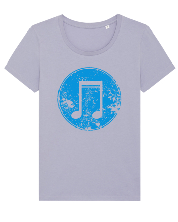 Retro Music Note Lavender