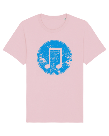 Retro Music Note Cotton Pink