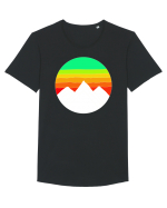 Munti Tricou mânecă scurtă guler larg Bărbat Skater